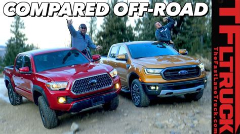 2019 Ford Ranger FX4 vs Toyota Tacoma: Which Truck Is Better Off-Road?