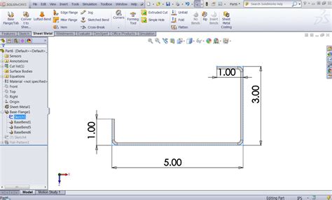 Sheet Metal Bend Deduction Calculations with Switching Directions