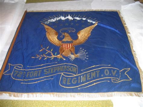 Dan Masters' Civil War Research Log: 72nd Ohio Infantry Flag Captured at the Battle of Shiloh