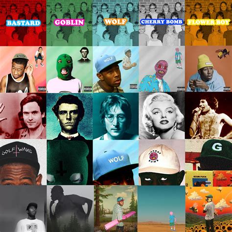 Every Tyler, The Creator Album Cover In The Style of Every Tyler, The Creator Album : r ...