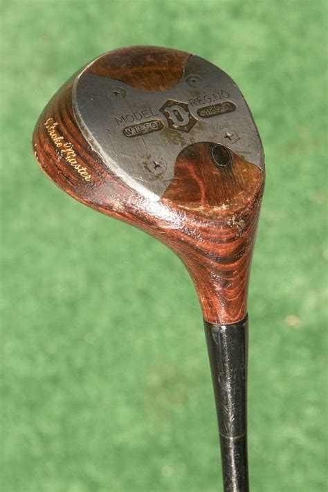 Wilson Gene Sarazen vintage wooden driver 1 wood - used golf club #Wilson #golfingdriver | Used ...