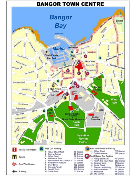 Large Bangor Maps for Free Download and Print | High-Resolution and Detailed Maps