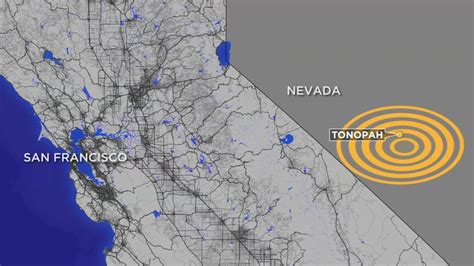 6.5 magnitude earthquake in Nevada felt across Bay Area and California ...