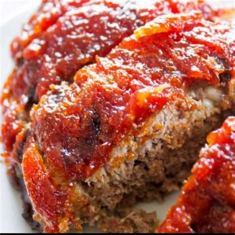 Amish Meatloaf with Sweet & Sour Sauce