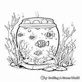 Aquarium Coloring Pages  Free & Printable sketch template