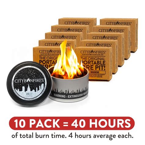 City Bonfire - 10 Pack ($17.95 Each)