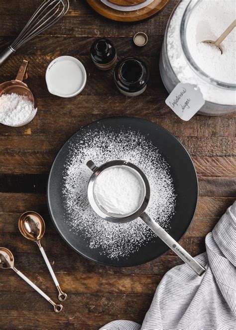 Powdered Sugar Glaze (Basic Cake Glaze) - Striped Spatula