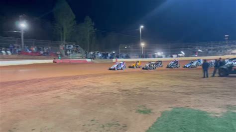 Millbridge Speedway on Twitter: "@sheldoncreed takes a vicious ride as the field comes to green ...