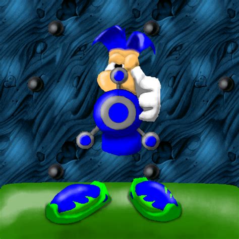 'Blue Rayman' by Multimagyar on DeviantArt