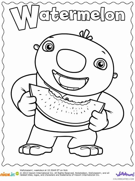 Wallykazam Coloring Pages TV Film wallykazam 1 Printable 2020 11261 ...