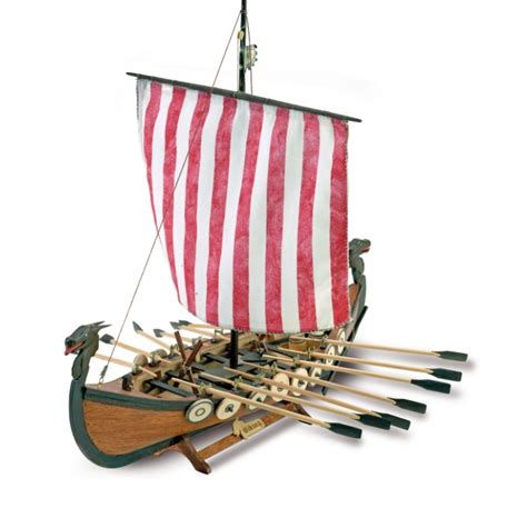 1:75 New Viking - Wooden Model Ship Kit - Wooden Models