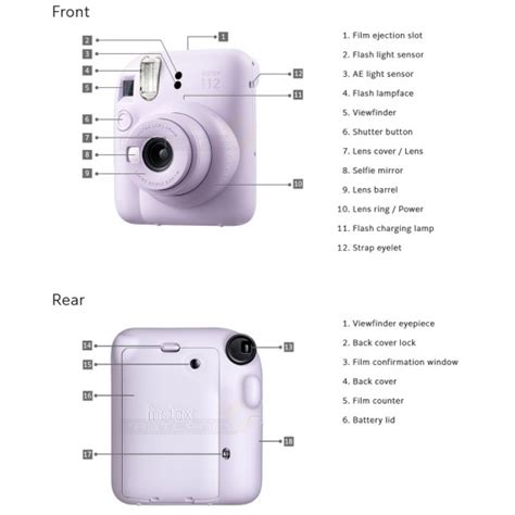 Fujifilm Instax Mini 12 Camera (Blossom Pink)