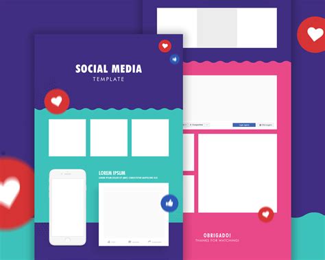 Social Media Template PSD | Download Mockup