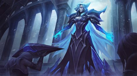 ArtStation - Lissandra fans art 丽桑卓同人