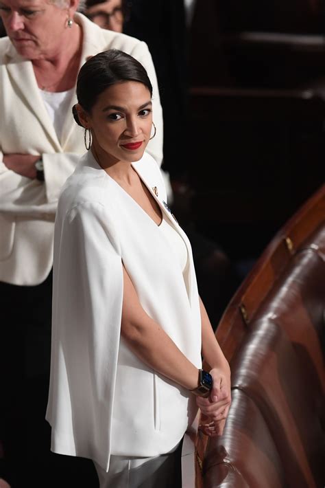 Alexandria Ocasio-Cortez (AOC) Wears Cape Blazer to SOTU