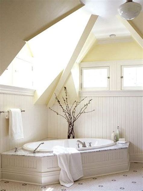 38 Practical Attic Bathroom Design Ideas - DigsDigs