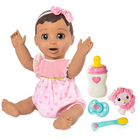 Luvabella - Brunette Hair - Responsive Baby Doll with Realistic ...