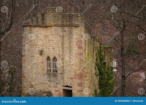 Medieval Hambach Castle (Hambacher Schloss) in Neustadt Germany Stock Photo - Image of sight ...