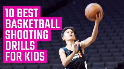 10 Best Basketball Shooting Drills for Kids | Fun Youth Basketball ...