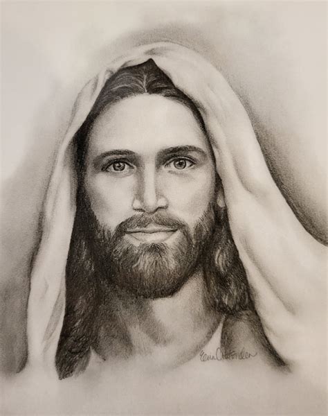 Jesus Pencil Portraits