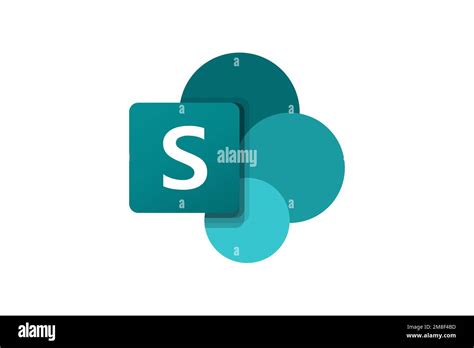 SharePoint, Logo, White background Stock Photo - Alamy