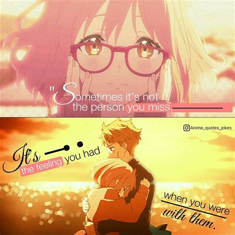 Animequotes Anime Quotes Beyond the boundary Mirai Akhiti | Anime ...