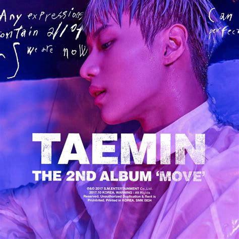 TAEMIN MOVE / THE 2ND ALBUM album cover #2 by LEAlbum on DeviantArt