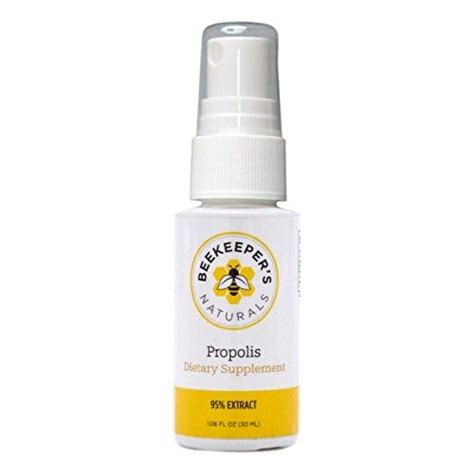 Bee Propolis Throat Spray by Beekeeper’s Naturals | Premium 95% Bee Propolis Extract | Natural ...