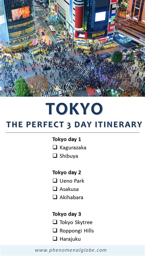 The Perfect 3 Day Tokyo Itinerary: Complete Tokyo City Guide