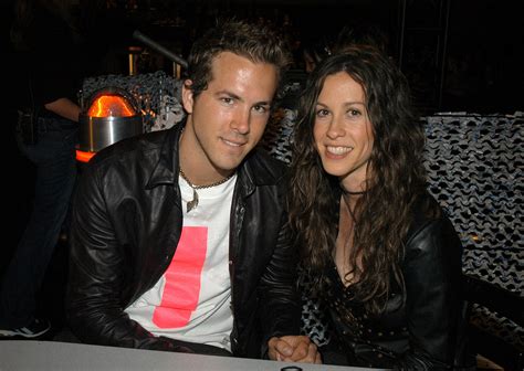 In 2003, Ryan Reynolds and then-girlfriend Alanis Morissette held | Look Back at Highlights From ...