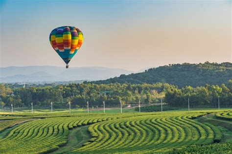 Premium Photo | Hot air balloon festival singha park international balloon fiesta