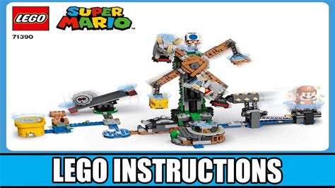 LEGO Instructions | Super Mario | 71390 | Reznor Knockdown - YouTube