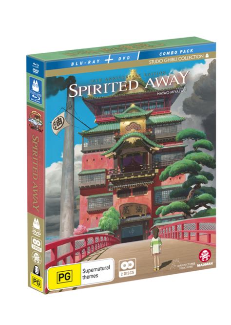 Spirited Away 20th Anniversary Limited Edition (Blu-Ray / DVD Combo) - Blu-ray - Madman ...