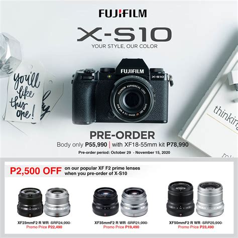 Fujifilm Launches the X-S10 Mirrorless Digital Camera in PH