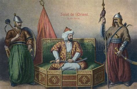 Greetings from the Orient, Sultan Selim of the Ottoman Empire stock image | Look and Learn