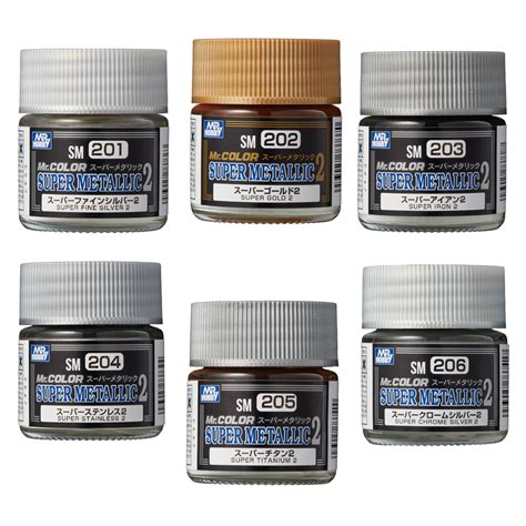 Home > Mr Hobby > Paints by Mr Hobby > Mr Super Metallic 2 Paint Range ...