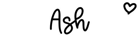 Ash - Click Baby Names