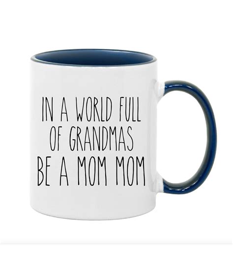 Funny Mug for Mom Mom Funny Mom Mom Gifts in A World of - Etsy