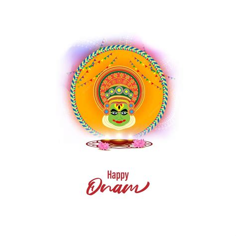 Premium Vector | Vector illustration for Happy Onam greeting