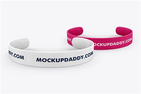 Cuff Bracelet Free Mockup - Mockup Daddy