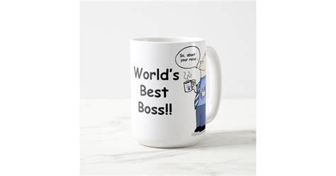 World's Best Boss funny mug | Zazzle