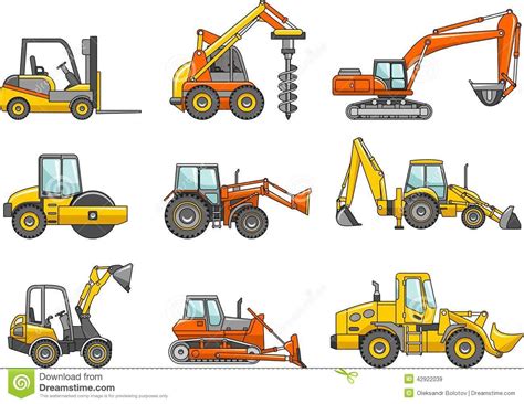 heavy equipment illustration - Google Search | Construction vehicles, Heavy equipment, Vehicles