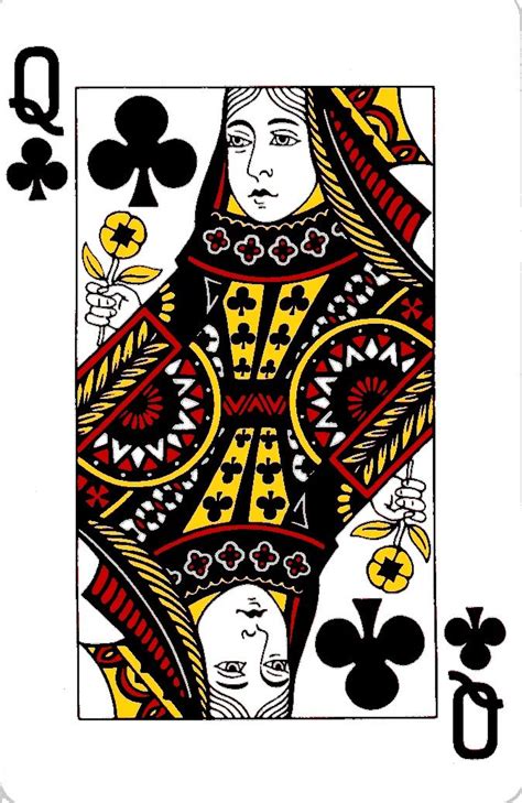 Queen playing card | stupid question: which card in a deck of | Playing ...