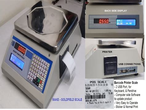 Label Printing Scales - Printing Scale Latest Price, Manufacturers & Suppliers