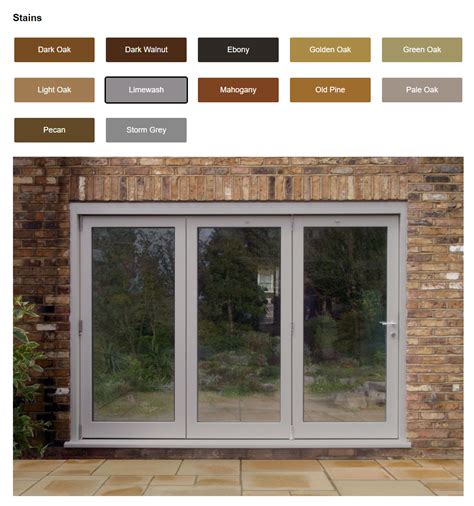 Bespoke Timber & Aluminium Bifold Door Colour Options