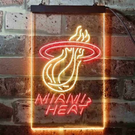 Miami Heat Logo LED Neon Sign - neon sign - LED sign - shop - What's your sign?