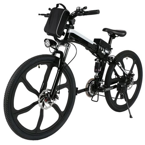 26 inch Wheel Aluminum Alloy Frame Folding Mountain Bike Cycling Bicycle folding electric ...