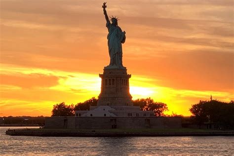 NOW OPEN Statue of Liberty Sunset Sightseeing Cruise & New York City ...