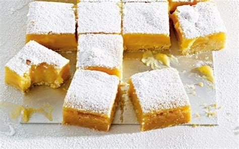 Luscious lemon squares recipe