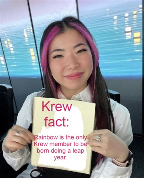 Krew fact: Betty is the only Krew member to be born doing a leap year which was 1992 : r/KrewReacts